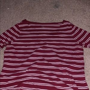 Marrón white stripe